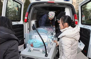 黑山县妇婴监护型护送